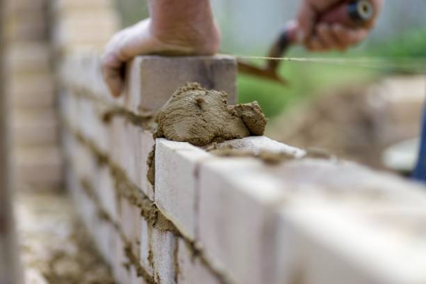 Concrete walkway installation